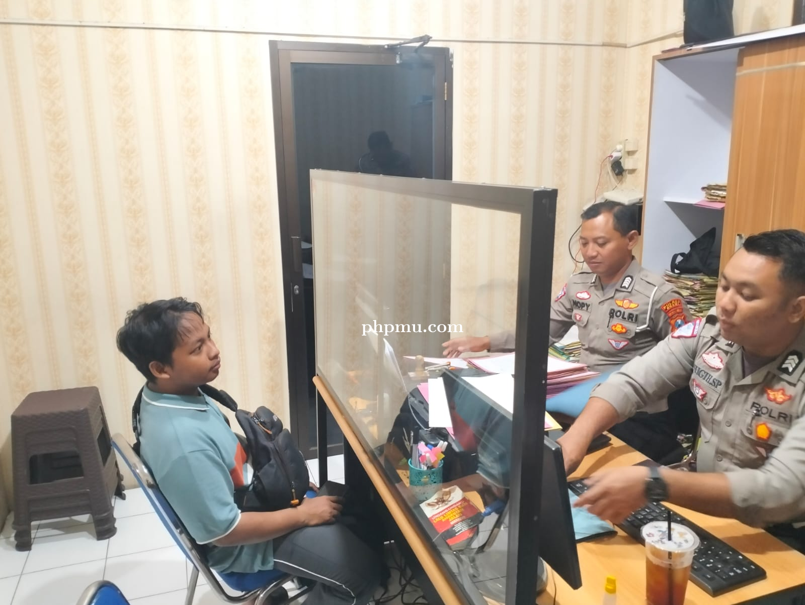 Kecelakaan di Jalur Ngawi–Jogorogo KM 24-25, Dua Pengendara Motor Sepakat Berdamai